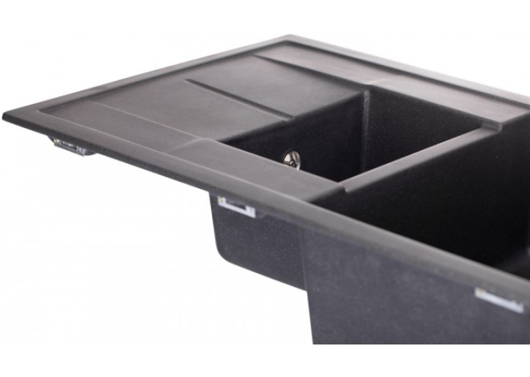Кухонная мойка GRANADO LEON black shine (780*500mm.) 1001