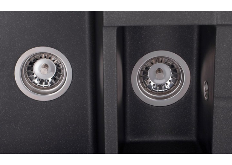 Кухонная мойка GRANADO LEON black shine (780*500mm.) 1001