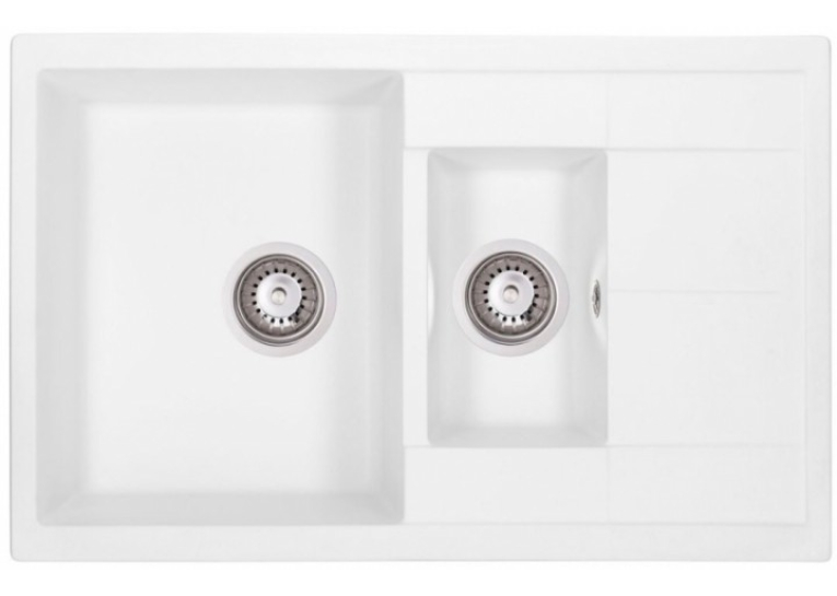 Кухонная мойка GRANADO LEON white (780*500mm.) 1005