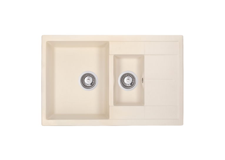 Кухонная мойка GRANADO LEON ivory (780*500mm.) 1004