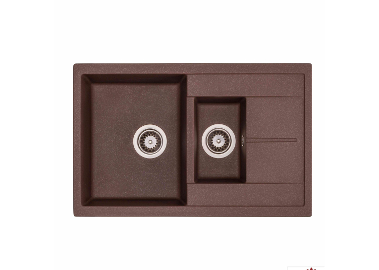 Кухонная мойка GRANADO LEON marron (780*500mm.) 1006