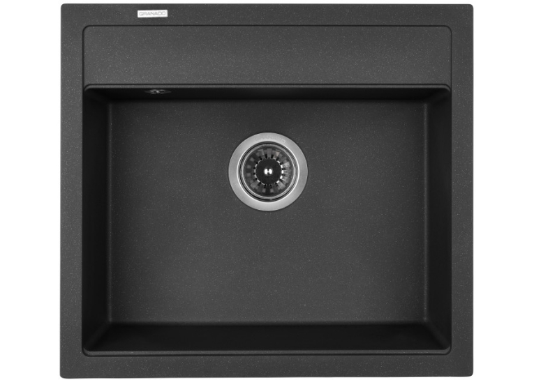  Кухонна мийка GRANADO Lerida Black Shine 0401