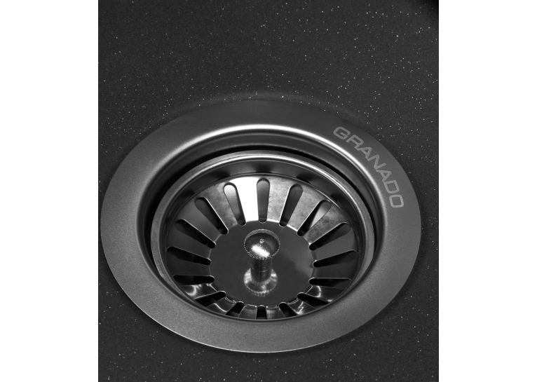 Кухонная мойка GRANADO Lerida Black Shine 0401