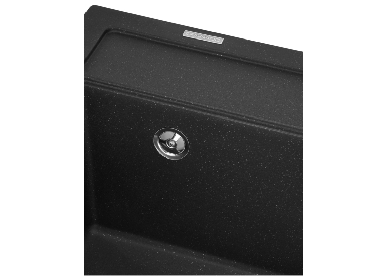  Кухонна мийка GRANADO Lerida Black Shine 0401