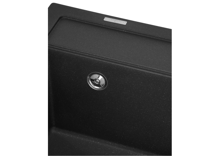 Кухонная мойка GRANADO Lerida Black Shine 0401