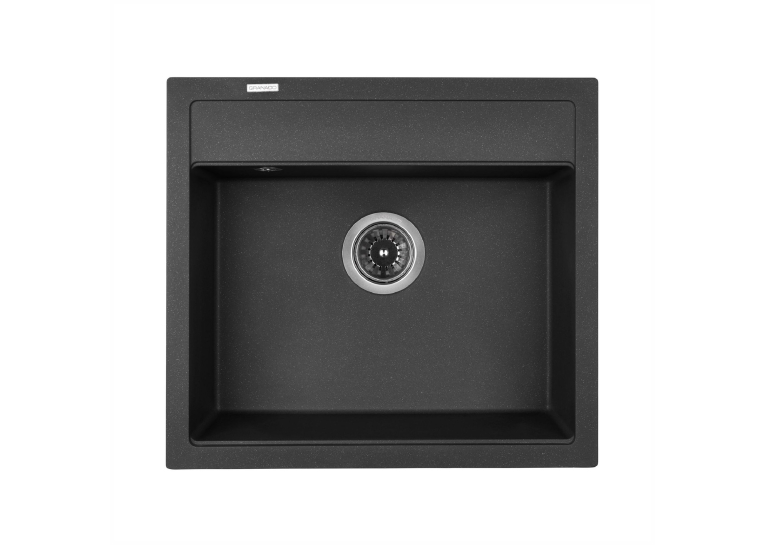  Кухонна мийка GRANADO Lerida Black Shine 0401