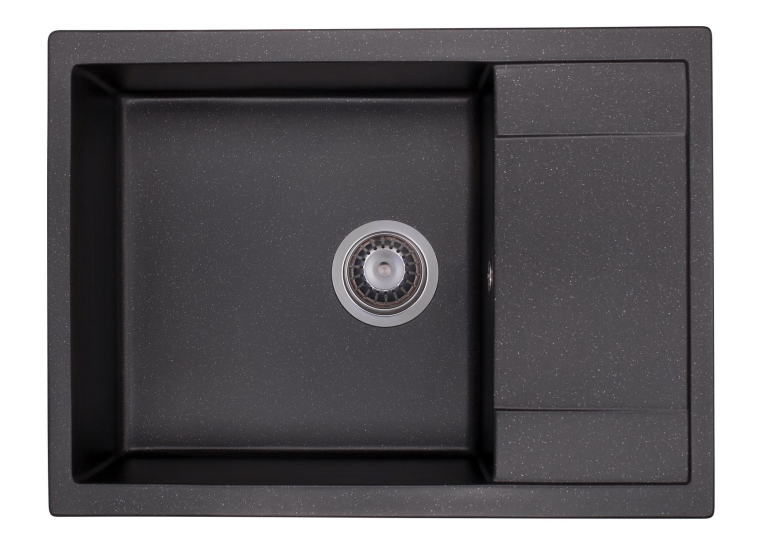 Кухонная мойка GRANADO Linares Black Shine 0801