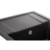 Кухонная мойка GRANADO Linares Black Shine 0801