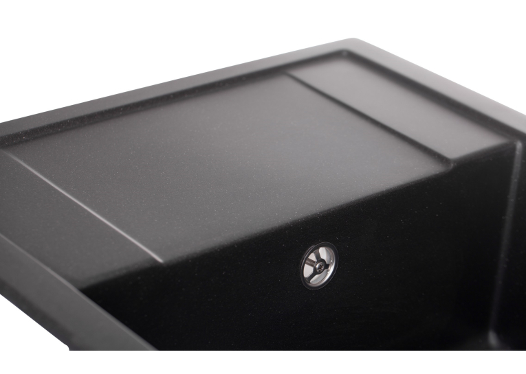Кухонная мойка GRANADO Linares Black Shine 0801