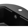  Кухонна мийка GRANADO Lugo Black Shine 2801