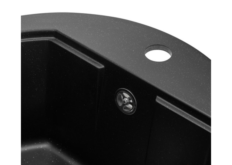 Кухонна мийка GRANADO Lugo Black Shine 2801