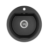  Кухонна мийка GRANADO Lugo Black Shine 2801