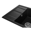 Кухонная мойка GRANADO Madrid Black Shine 1601