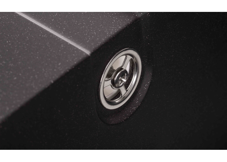 Кухонная мойка GRANADO Madrid Black Shine 1601