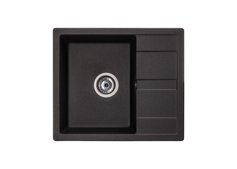 Кухонная мойка GRANADO Madrid Black Shine 1601