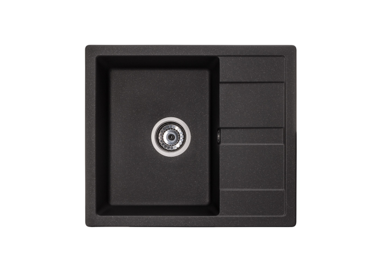  Кухонна мийка GRANADO Madrid Black Shine 1601