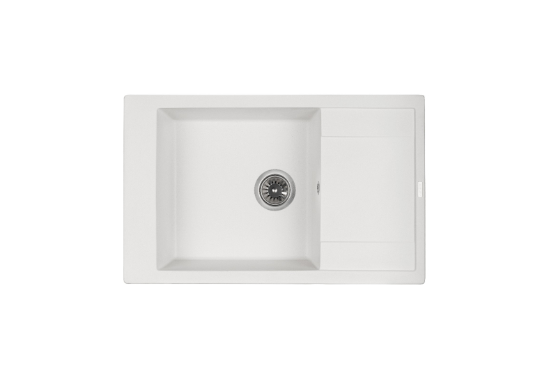 Кухонна мийка GRANADO Almeria white (780*500mm.) 3105