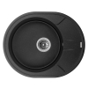 Кухонная мойка GRANADO Marbella Black Shine 2901