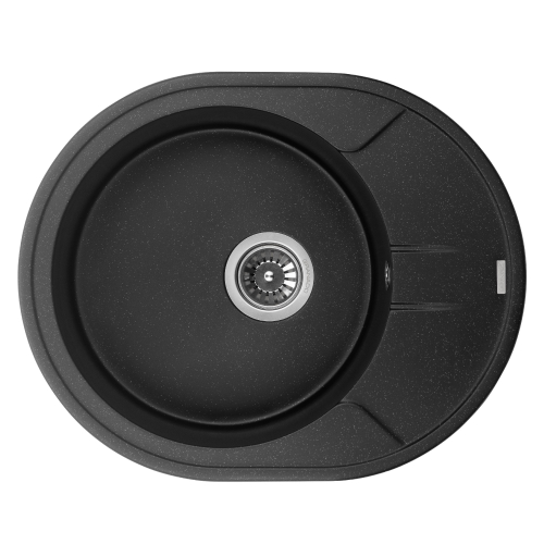 Кухонная мойка GRANADO Marbella Black Shine 2901