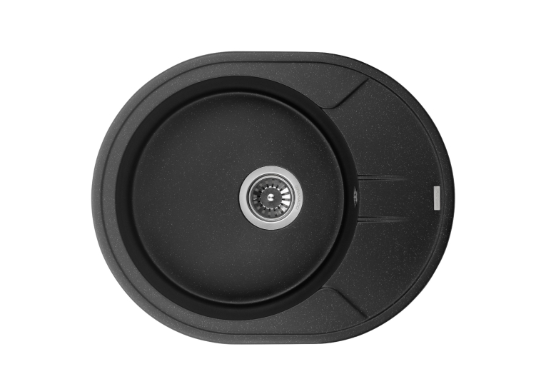 Кухонная мойка GRANADO Marbella Black Shine 2901