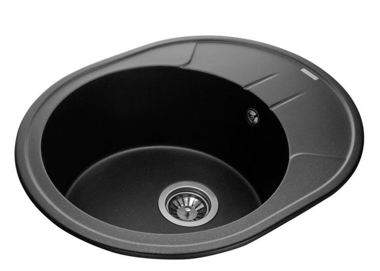 Кухонная мойка GRANADO Marbella Black Shine 2901