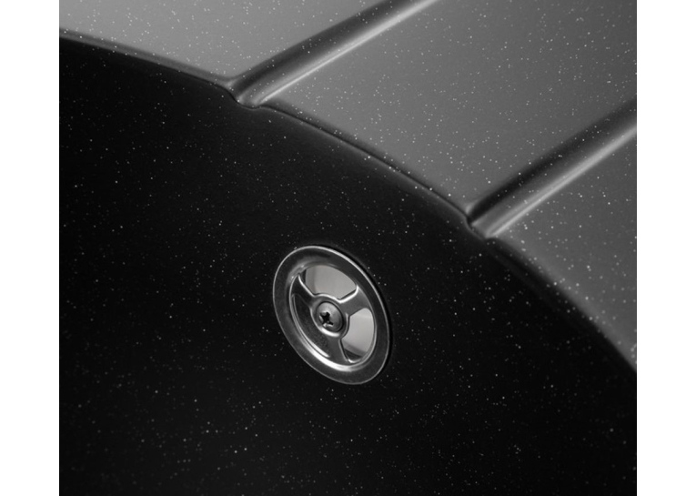 Кухонная мойка GRANADO Marbella Black Shine 2901