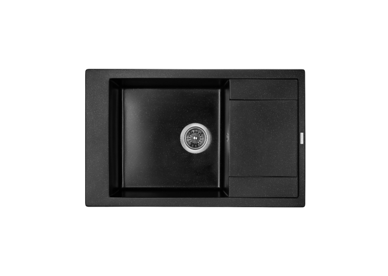 Кухонна мийка GRANADO Almeria black shine (780*500mm.) 3101