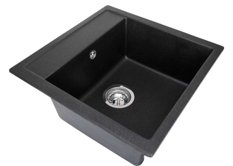 Кухонная мойка GRANADO Merida Black Shine 0301