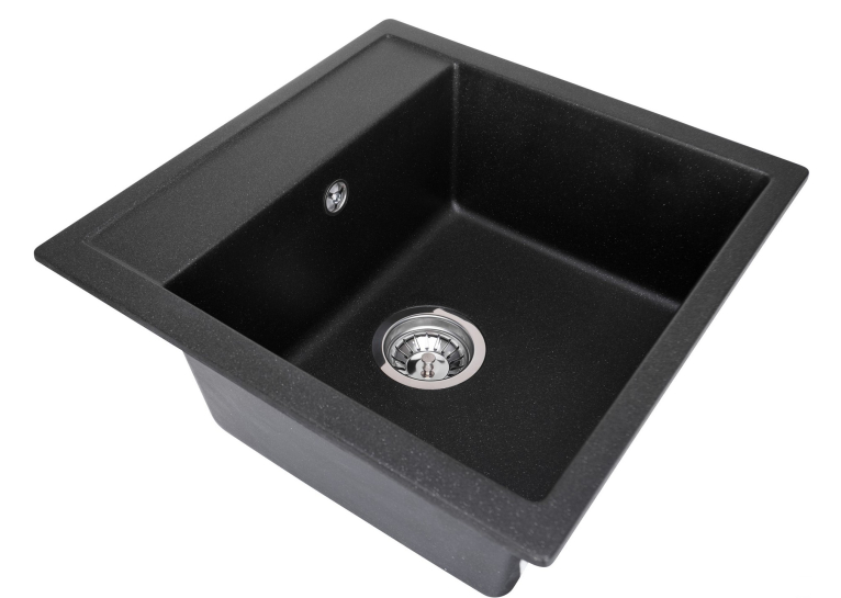 Кухонная мойка GRANADO Merida Black Shine 0301