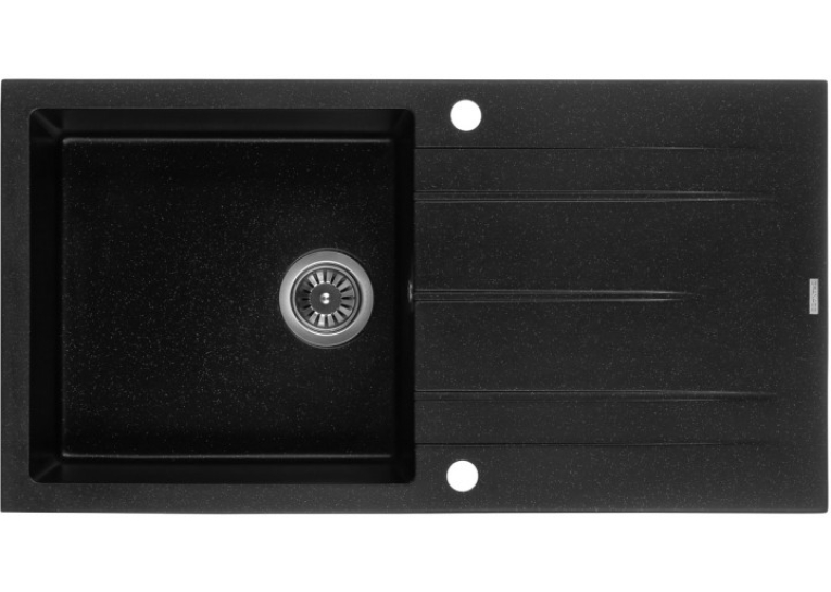Кухонна мийка GRANADO MORA black shine (952*497mm.) 2601