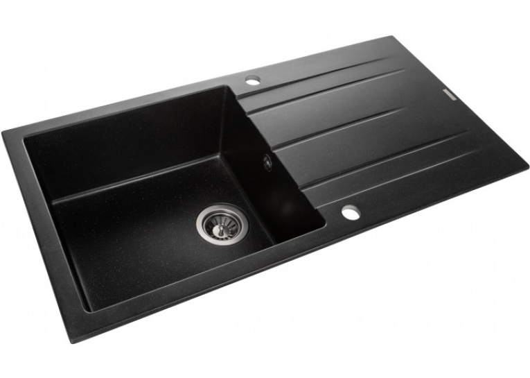 Кухонна мийка GRANADO MORA black shine (952*497mm.) 2601