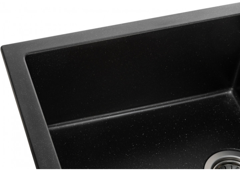 Кухонна мийка GRANADO MORA black shine (952*497mm.) 2601