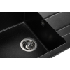 Кухонна мийка GRANADO MORA black shine (952*497mm.) 2601