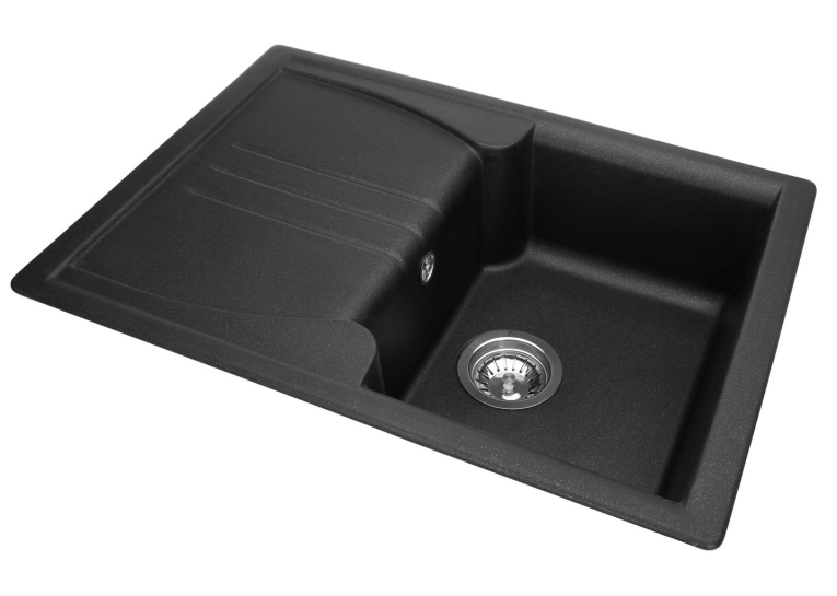Кухонная мойка GRANADO Salamanka Black Shine 0601