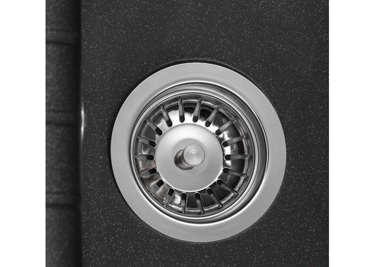 Кухонна мийка GRANADO Salamanka Black Shine 0601