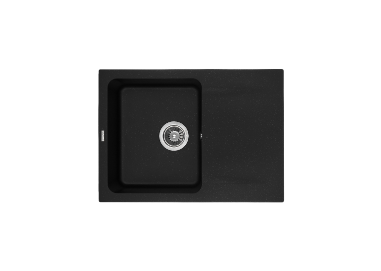 Кухонная мойка GRANADO Salamanka Black Shine 0601