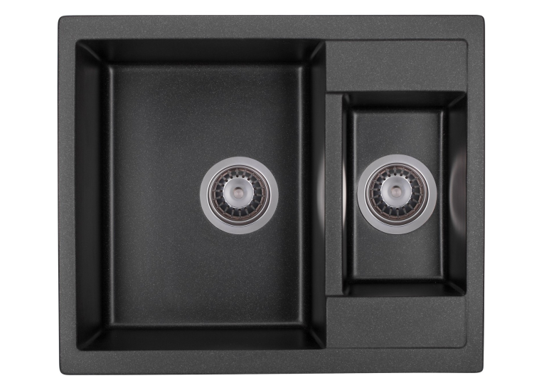 Кухонная мойка GRANADO Samora Black Shine 0901