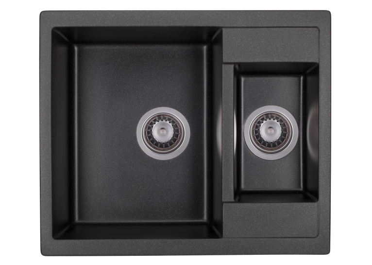 Кухонная мойка GRANADO Samora Black Shine 0901