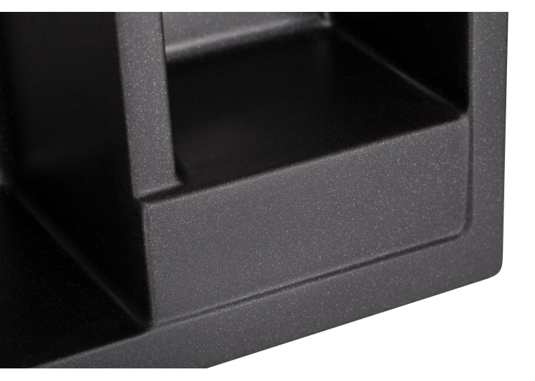 Кухонная мойка GRANADO Samora Black Shine 0901