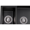 Кухонная мойка GRANADO Samora Black Shine 0901