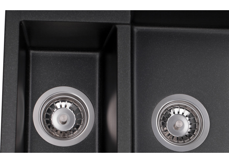 Кухонная мойка GRANADO Samora Black Shine 0901