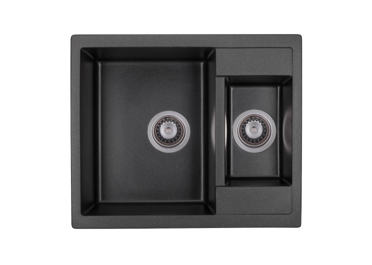 Кухонная мойка GRANADO Samora Black Shine 0901