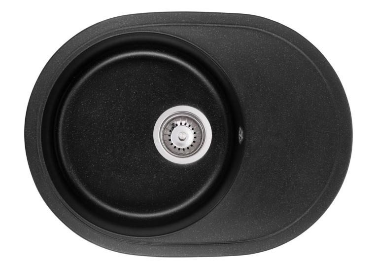 Кухонная мойка GRANADO Sevilla Black Shine 1501