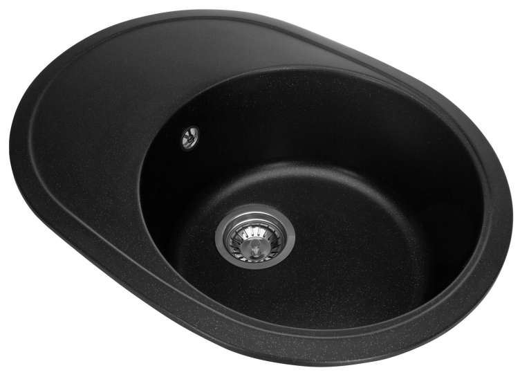 Кухонная мойка GRANADO Sevilla Black Shine 1501