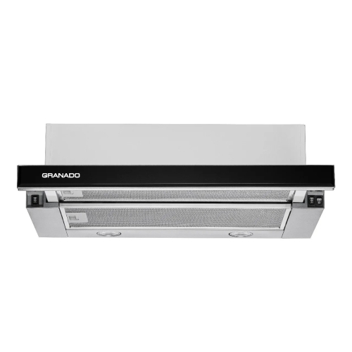 Вытяжка кухонная GRANADO Telde 603-700 Inox black glass GCH136371