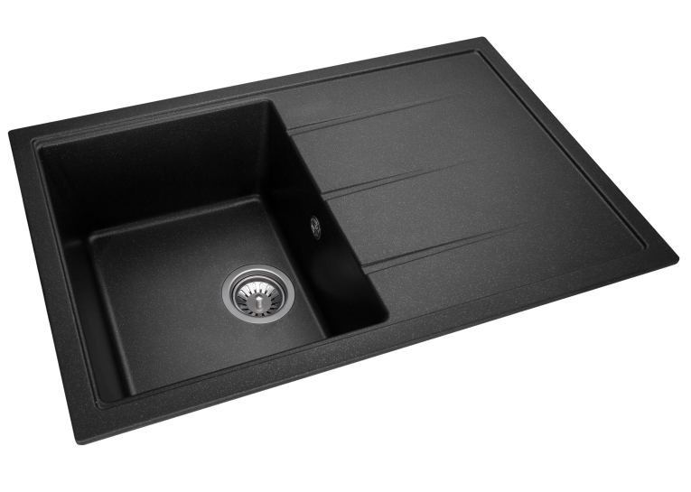  Кухонна мийка GRANADO Toledo Black Shine 2101