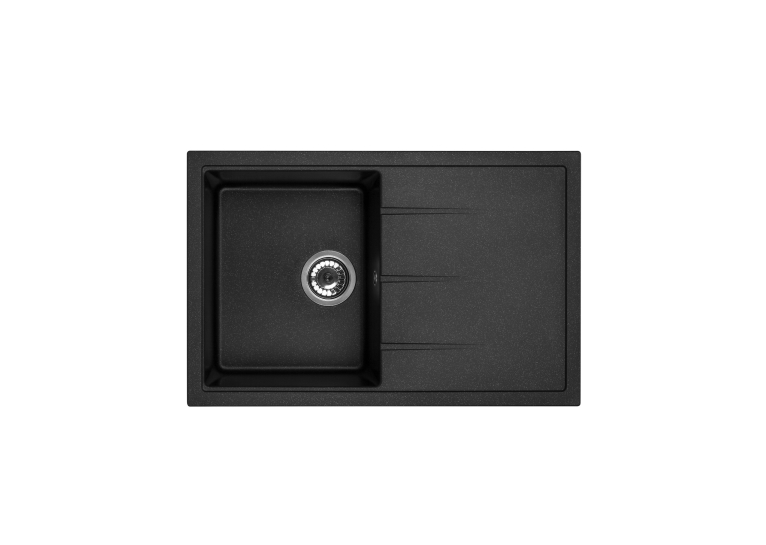  Кухонна мийка GRANADO Toledo Black Shine 2101
