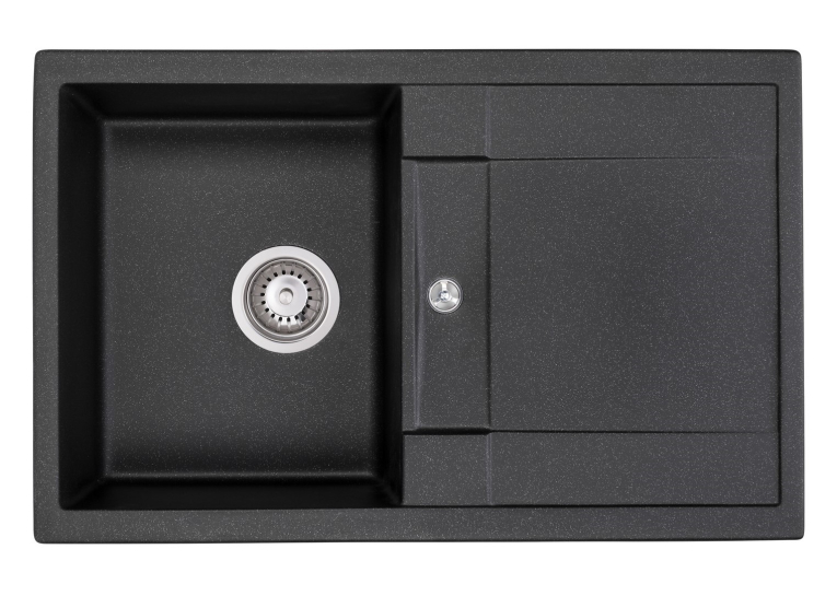 Кухонная мойка GRANADO Valencia Black Shine 0701
