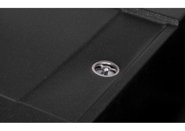 Кухонная мойка GRANADO Valencia Black Shine 0701