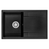  Кухонна мийка GRANADO Vigo Black Shine 1401